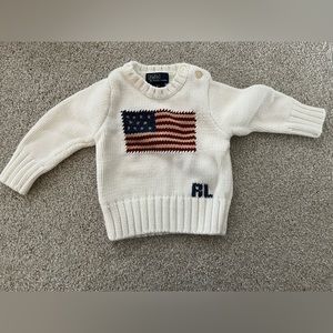 Ralph Lauren Polo flag sweater 18M